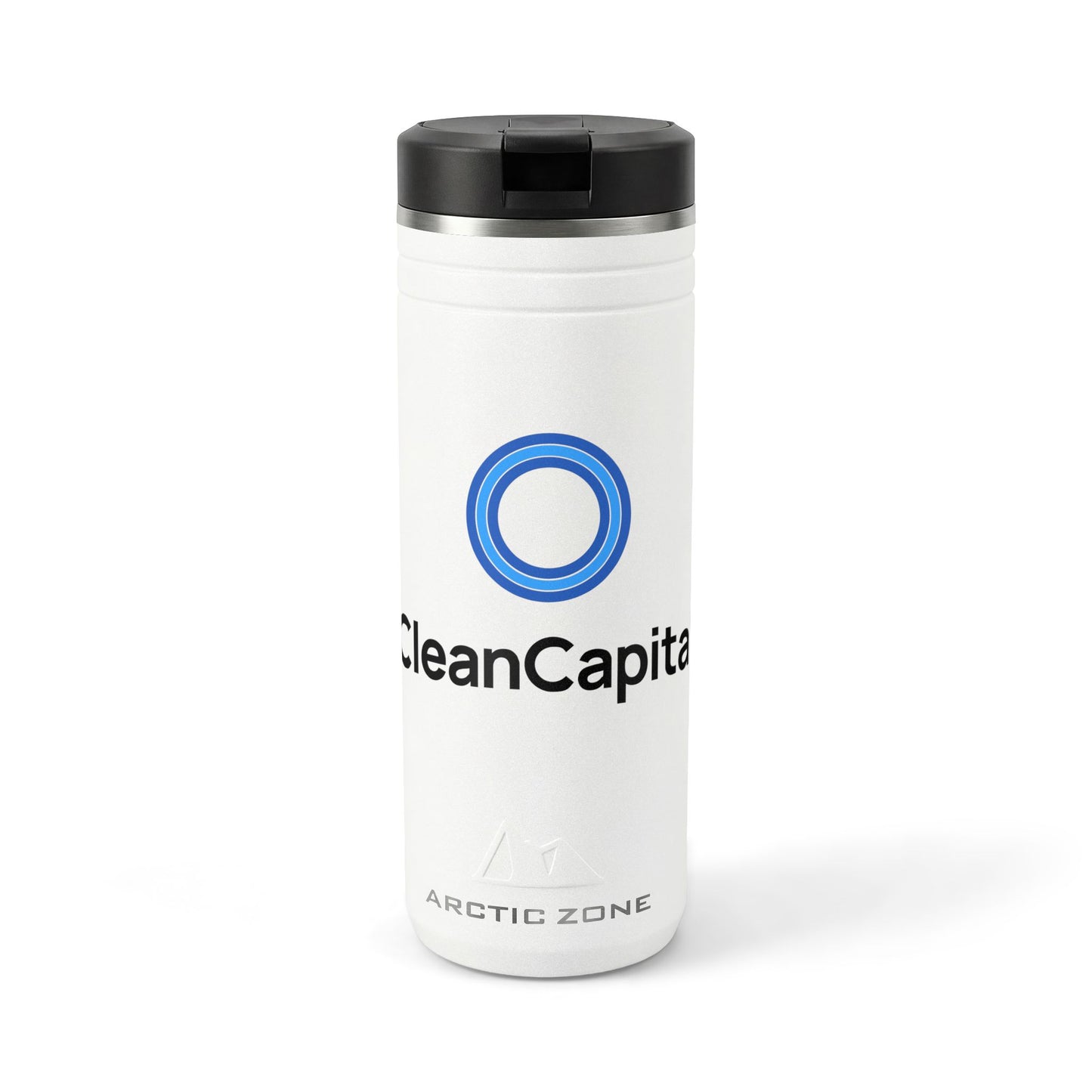 Titan 24oz Thermal Straw Tumbler — Insulated Stainless Travel Bottle with Leak-Resistant Lid