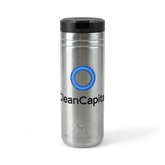 Titan 24oz Thermal Straw Tumbler — Insulated Stainless Travel Bottle with Leak-Resistant Lid