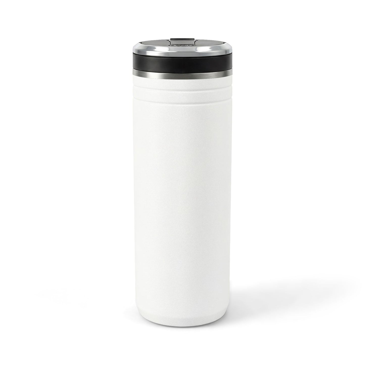 Titan 24oz Thermal Straw Tumbler — Insulated Stainless Travel Bottle with Leak-Resistant Lid