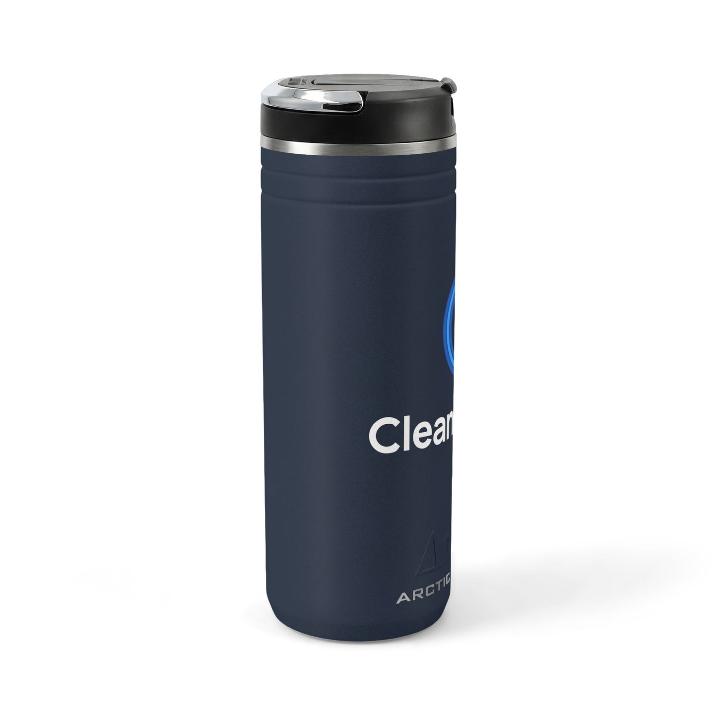 Titan 24oz Thermal Straw Tumbler — Insulated Stainless Travel Bottle with Leak-Resistant Lid