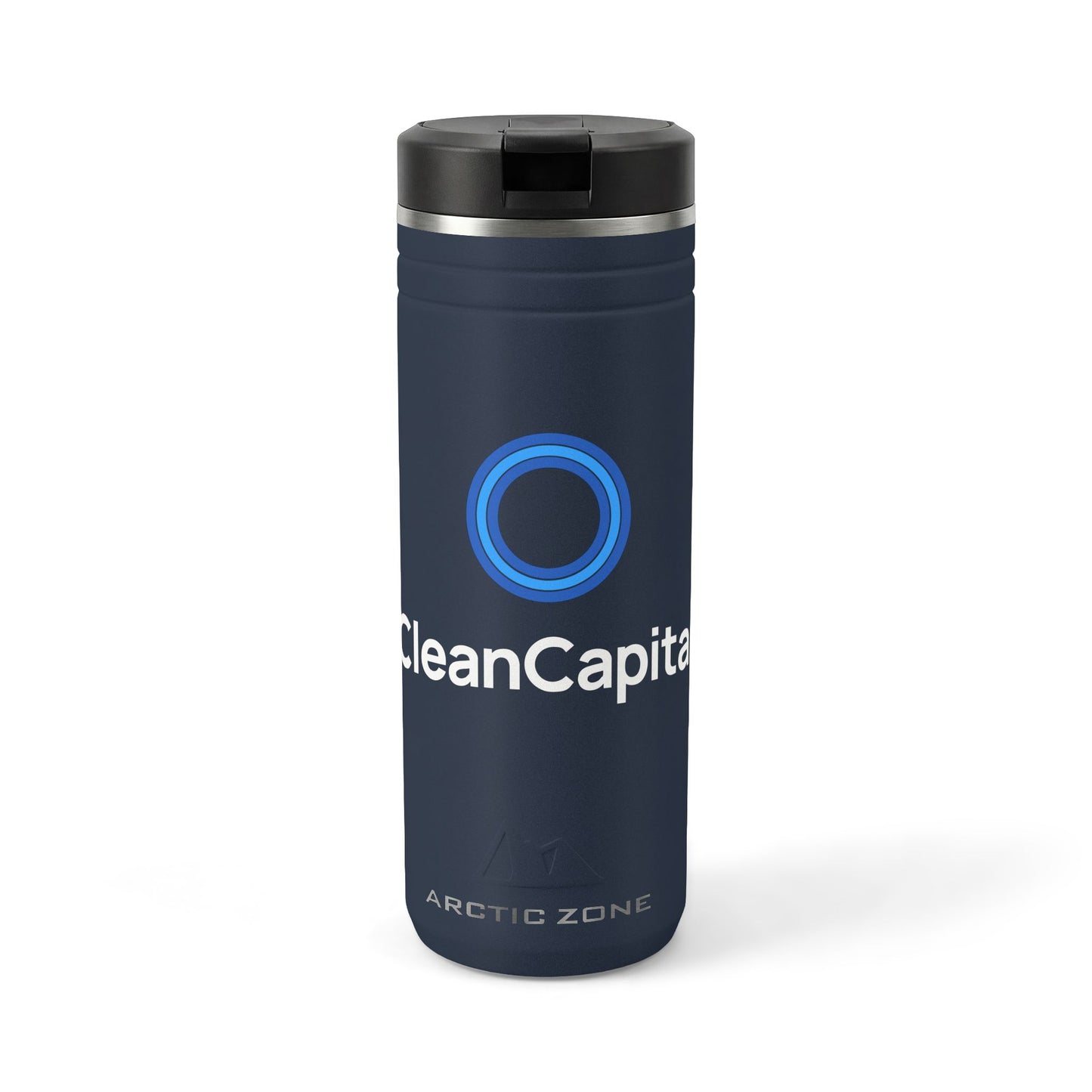 Titan 24oz Thermal Straw Tumbler — Insulated Stainless Travel Bottle with Leak-Resistant Lid