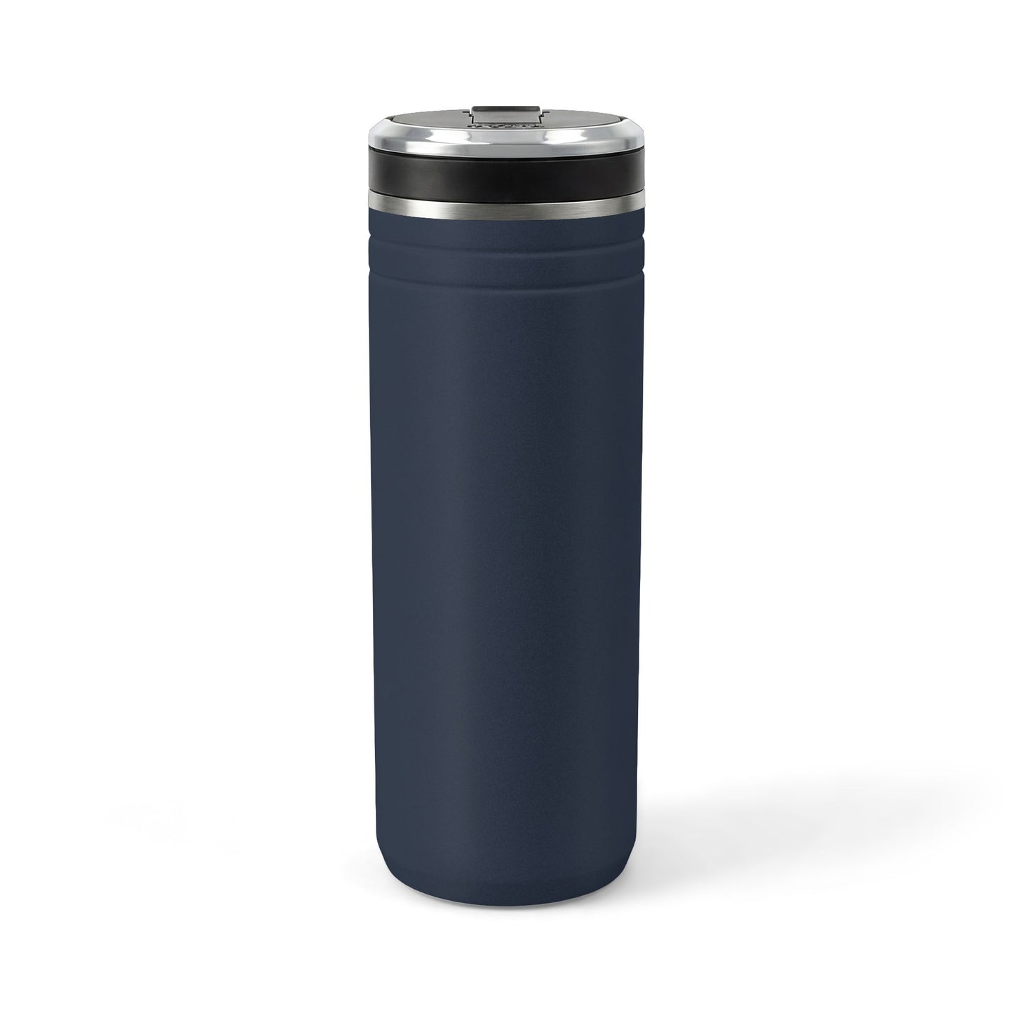 Titan 24oz Thermal Straw Tumbler — Insulated Stainless Travel Bottle with Leak-Resistant Lid