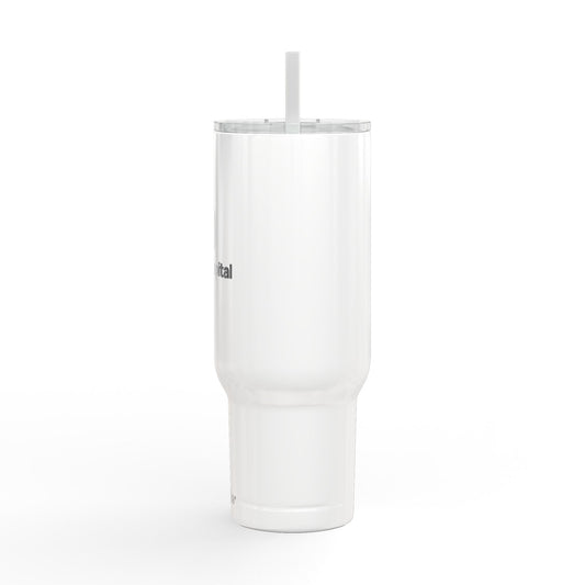 40oz Engraved Insulated Tumbler with Lid & Handle